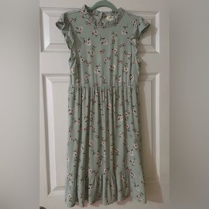 Junior Floral Dress